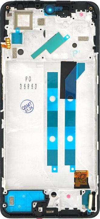 Actual product image OEM Display Unit + Frame for Xiaomi Redmi Note 11 Pro/5G/Poco X4 Pro 5G black (Display, Xiaomi Poco X4 Pro 5G, Xiaomi Redmi Note 11 Pro, Xiaomi Redmi Note 11 Pro 5G)