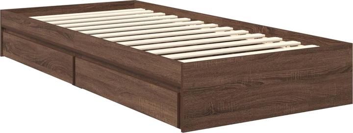 Image du produit vidaXL Aufbewahrungsbettgestell (90 x 200 cm)