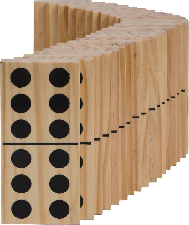Produktbild Schildkröt SCHILDKR™T Jumbo Domino-Set, Spieleklassiker im Groáformat (1 - 4 Spieler)