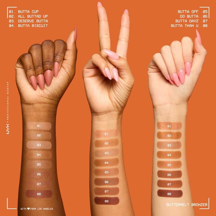 Produktbild NYX Professional Make-Up Buttermelt (7.5 Butta Match, Bronzer)