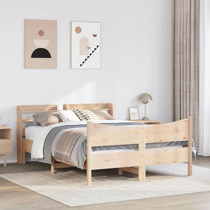 Actual product image vidaXL Bettrahmen (140 x 200 cm)