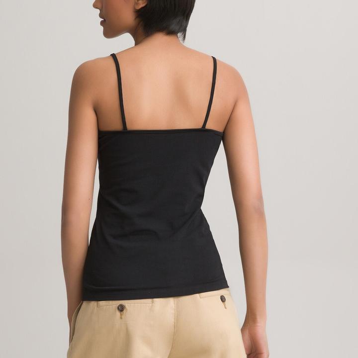 Produktbild La Redoute Collections Top mit schmalen Trägern (XL)