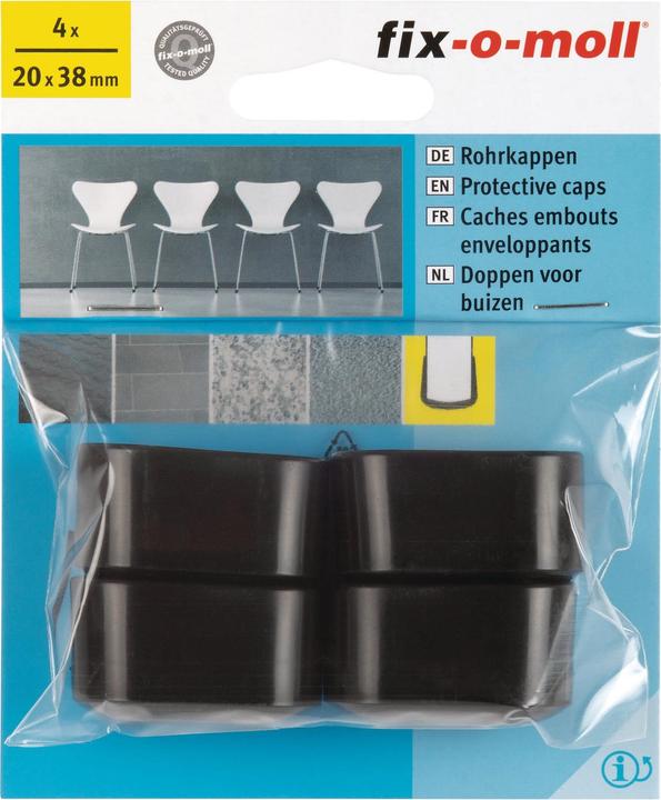 Actual product image Fix-o-moll Pipe cap (Tube caps, 4 pcs.)
