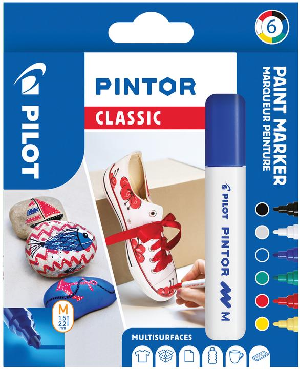 Produktbild Pilot Pintor Medium Set à 6 Standard (6x)