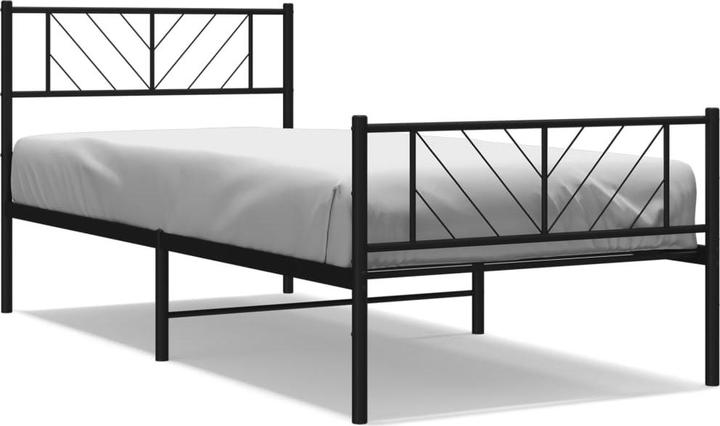 Actual product image vidaXL Metall Bettgestell (107 x 203 cm)