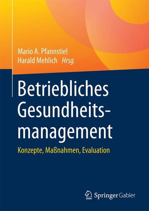 Produktbild Betriebliches Gesundheitsmanagement (Deutsch, 2016)