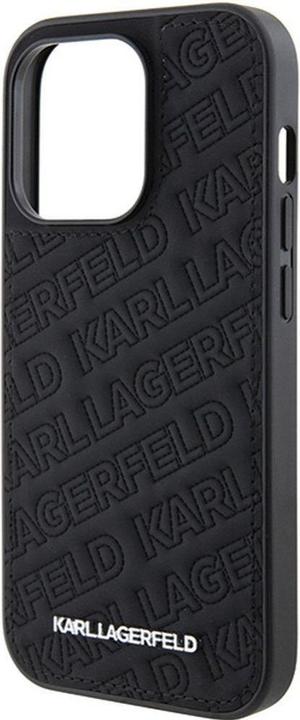 Produktbild Karl Lagerfeld KLHCP15XPQKPMK iPhone 15 Pro Max 6.7" czarny/black hardcase Quilted K Pattern (Apple iPhone 15 Pro Max)