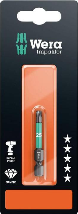 Produktbild Wera 867/4 IMP DC TX 25 x 50 mm SB (Innensechsrund TX, Sechskant (hexagonal))