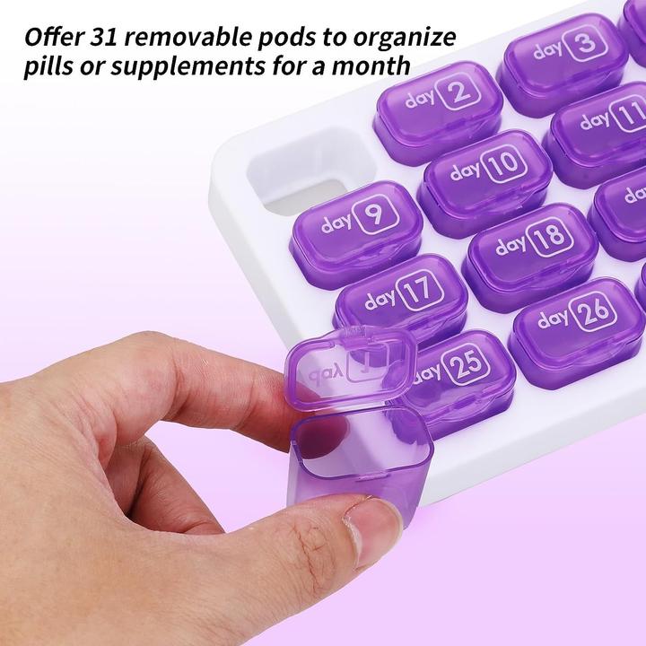 Actual product image Cbx Tablet Box Month - 31 days
