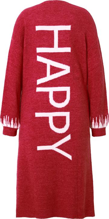 Produktbild Angel of Style Long-Strickjacke, Straight Fit, HAPPY-Statements (42, 44)