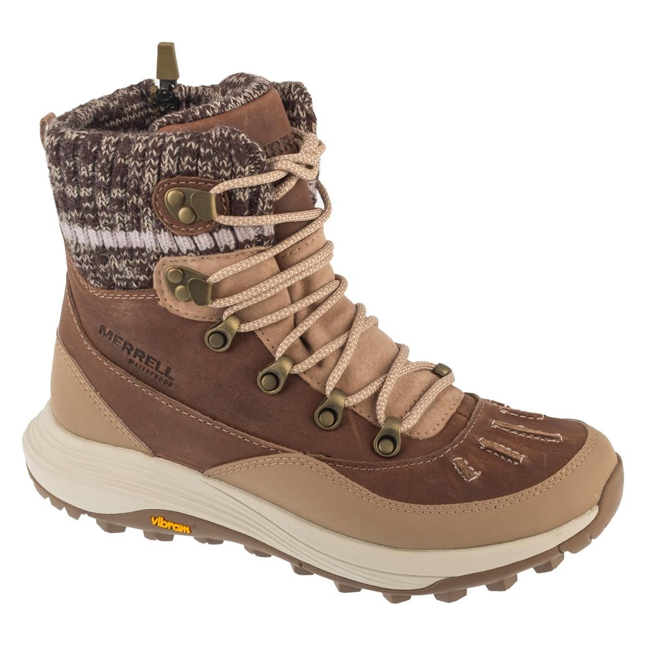 Merrell, Damen, Wanderschuhe, Siren 4 Thermo Mid Zip Wp (40), Braun