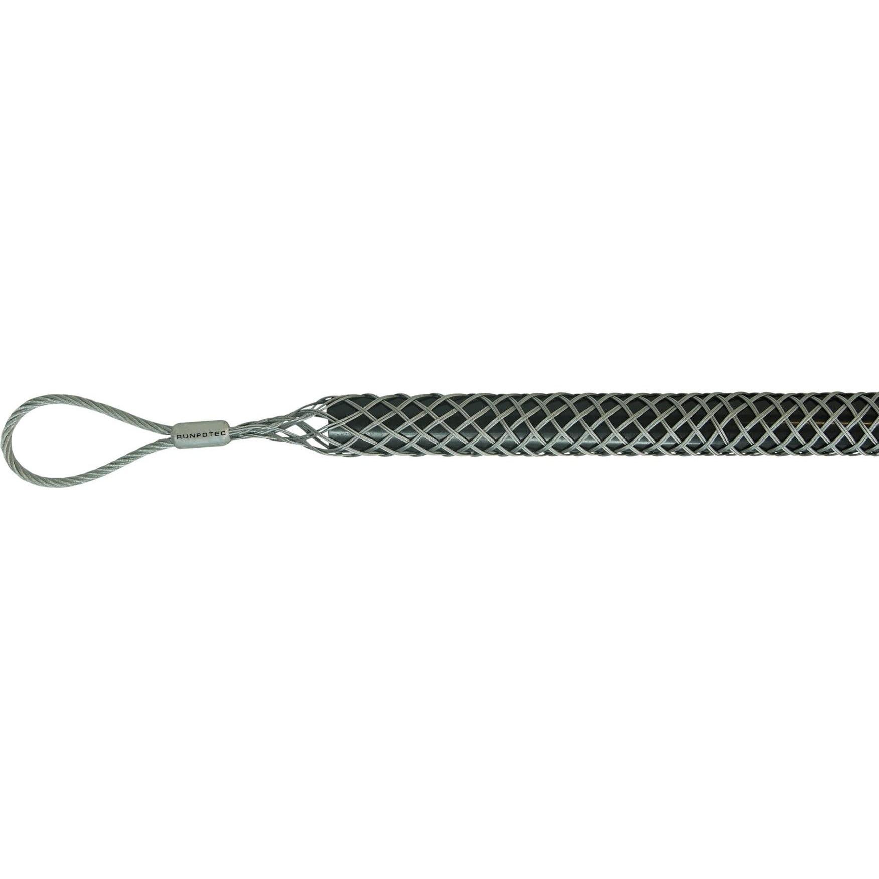 Runpotec, Kabeleinziehsystem, RUNPO 20667 Kabelziehstrumpf m.Schlaufe Ã50-60mm