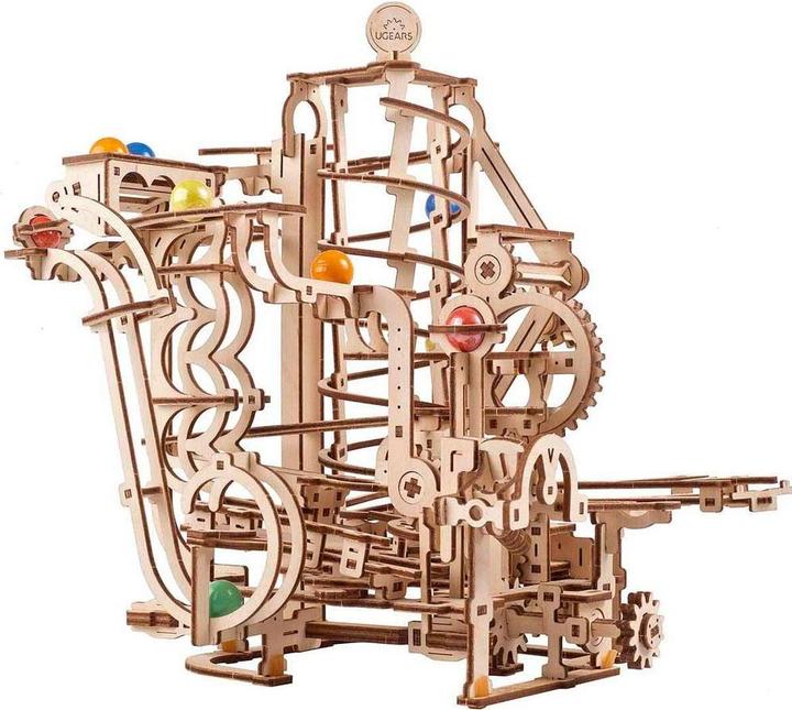 Produktbild Ugears Murmelbahn mit Spiralaufzug