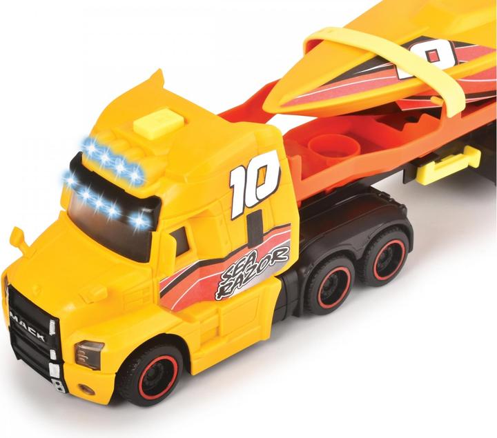 Produktbild Dickie Truck mit Schnellboot