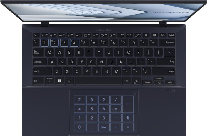 Actual product image ASUS ExpertBook B9 (14.02", Intel Core 7 150U, 16 GB, 512 GB, CH)