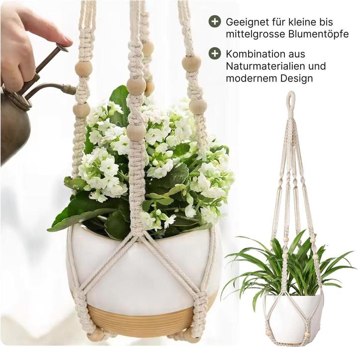 Produktbild Hermex Baumwoll-Hängetopf