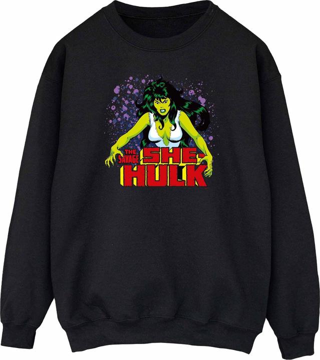 Actual product image Womens/Ladies The Savage She-Hulk Sweatshirt (S)