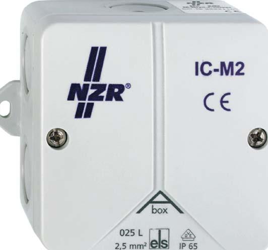 Actual product image NZR IC-M2 Wall-mounted pulse converter M-BUS for 2 pulse counters 4622