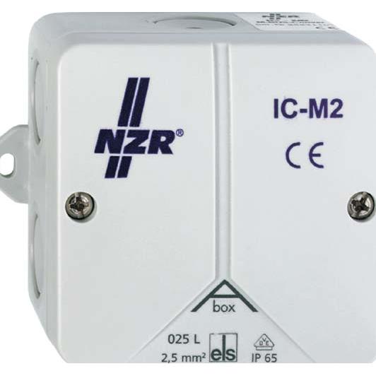 NZR, Accessori per la tecnologia di controllo, IC-M2 Convertitore di impulsi a parete M-BUS per 2 contatori di impulsi 4622