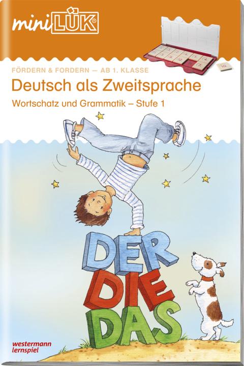 Produktbild miniLÜK. Wortschatz und Grammatik - Stufe 1 (Deutsch, Kirstin Jebautzke, 2013)