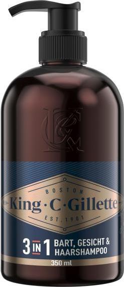 Actual product image King C. Gillette Beard Shampoo (350 ml)