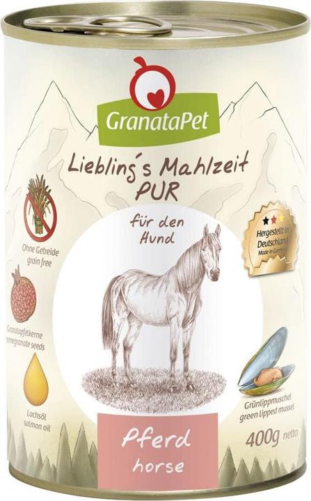 Produktbild Granatapet Liebling's Mahlzeit Pferd pur (Adult, 1 Stk., 800 g)