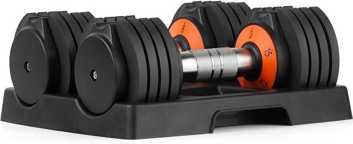 Produktbild Fitcom Adjustable Dumbbell Set (2 x 1.36 kg - 6.8 kg)