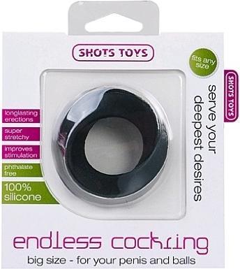 Immagine prodotto Shots anello per il pene infinito gro nero (5.50 cm)