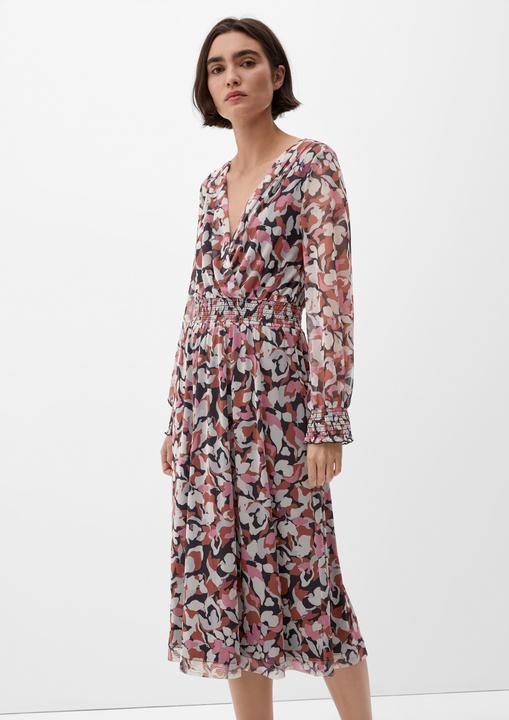 Image du produit s.Oliver Kleid Meshkleid mit Smok-Details (40)