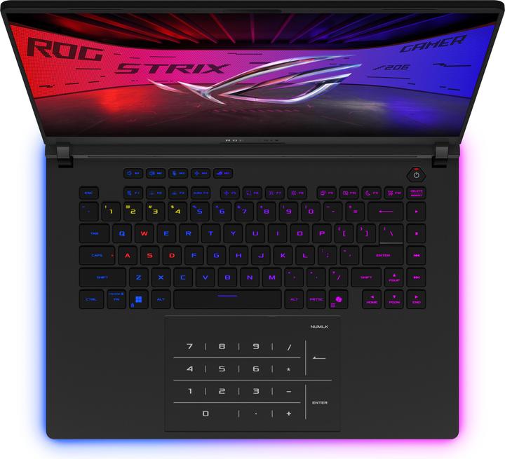 Produktbild ASUS ROG Strix Scar 16 RTX 5090 (16", Intel Core Ultra 9 275HX, 65.54 GB, 2000 GB, DE)