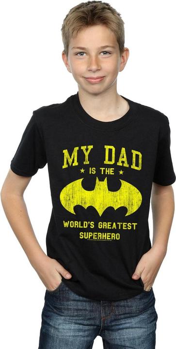 Produktbild Batman My Dad Is A Superhero TShirt Jungen (116)
