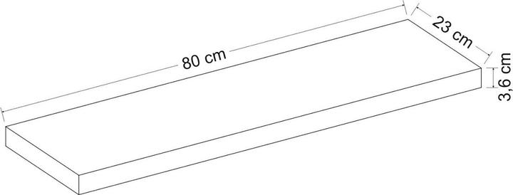 Immagine prodotto Jamb San Jose (80 x 23 x 3.60 cm)