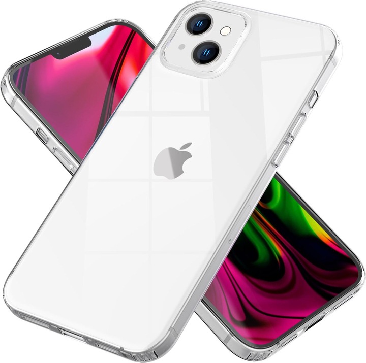 Produktbild Nalia Klare Transparente Hybrid Hülle (Apple iPhone 14 Plus)