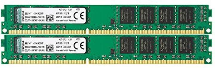 Actual product image Kingston ValueRAM (2 x 8GB, 1600 MHz, DDR3-RAM, DIMM)