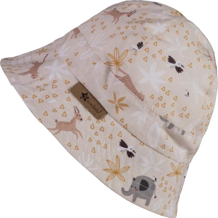 Actual product image Sterntaler Safari hat printed with zoo animals UV protection + (47)