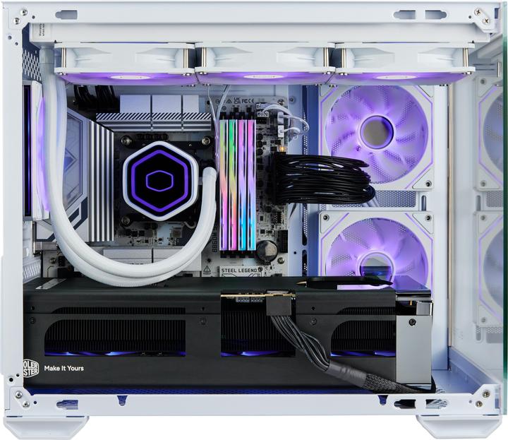 Actual product image Cooler Master CoolerMaster Geh Elite 481 White (ITX, mATX)