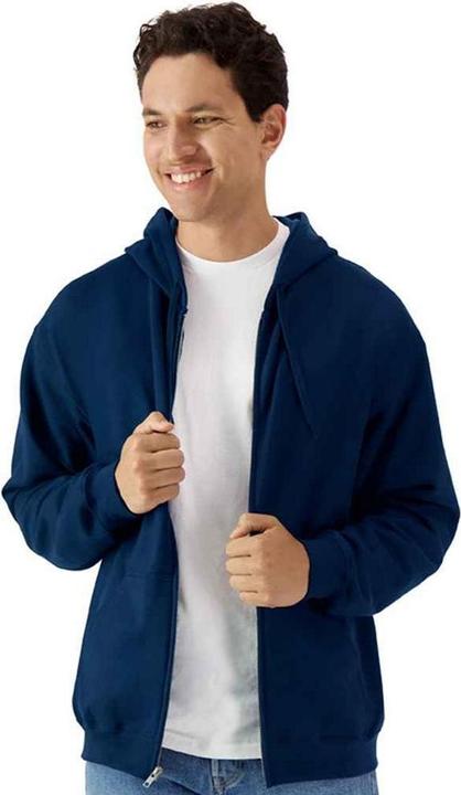 Produktbild Gildan Softstyle Hoodie mit durchgehendem Reissverschluss (M)