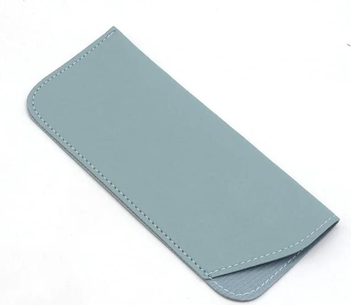 Only-Bags.Store 1Pcs PU Leder Brillen Tasche Sonnenbrillen Lesen Brillen Schutzhülle Case Box Tasche Brillenschutz
