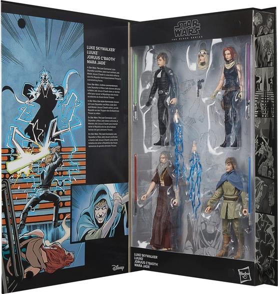 Actual product image Hasbro Star Wars: The Last Command Black Series Action Figures 4-Pack 15 cm