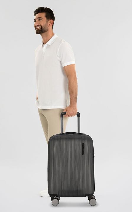 Produktbild Polestream Moonrock 4 Rollen Kabinentrolley 55 cm mit Dehnfalte (34 l)