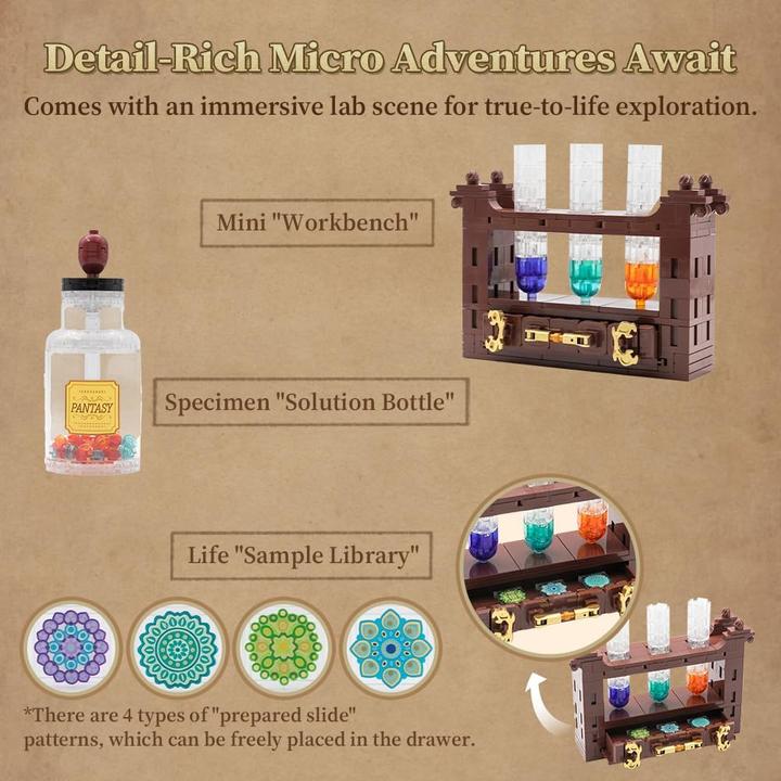 Image du produit Pantasy Original Bauset Retro-Mikroskop