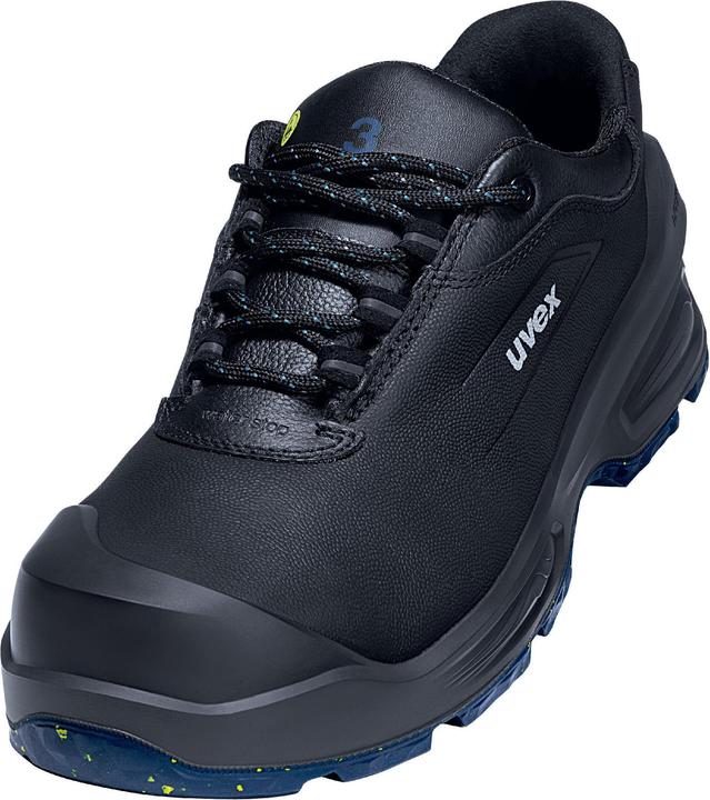 Uvex Safety 3 MACSOLE lage schoenen S3 68602 zwart wijdte 11 maat 42 (S3, 42)