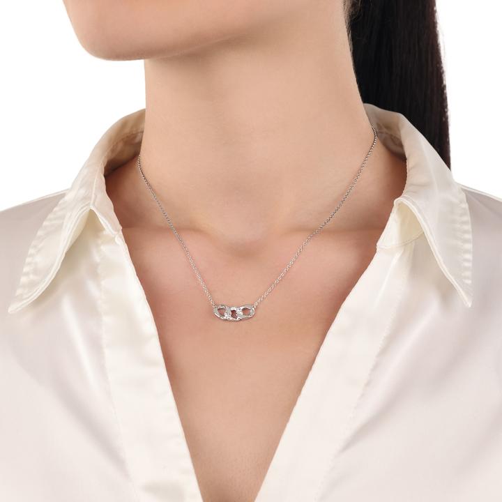 Immagine prodotto Amor Collana da donna, argento 925, zirconi sintetici. (Argento 925)