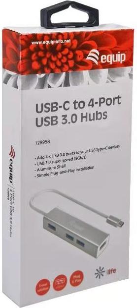Image du produit equip Hub USB (USB-C, 4 Ports)