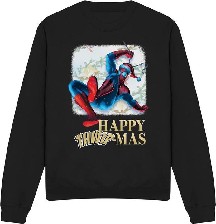 Produktbild Spiderman Happy Thwipmas Christmas Sweatshirt (M)
