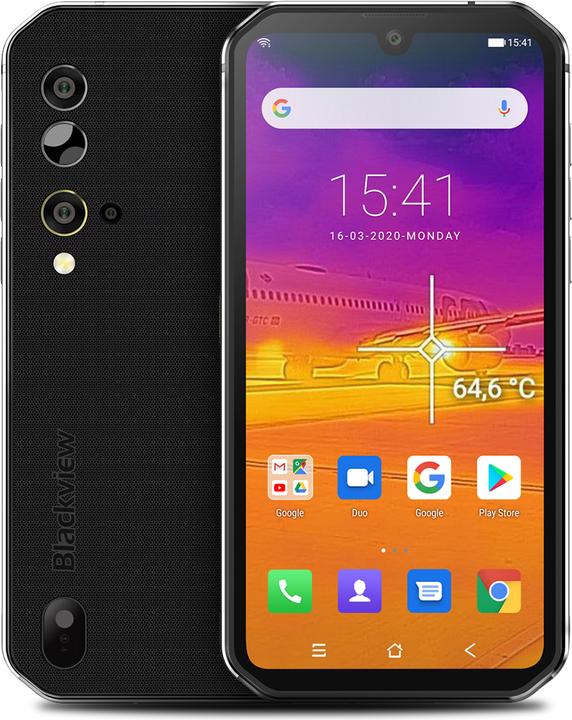 Blackview BV9900 Pro (128 Go, Noir, Silver, 5.84", Double SIM, 4G)
