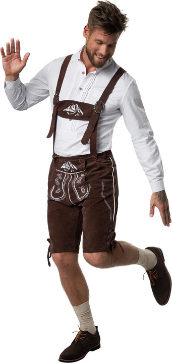 Immagine prodotto tectake Pantaloni tirolesi Vogelsang (L)