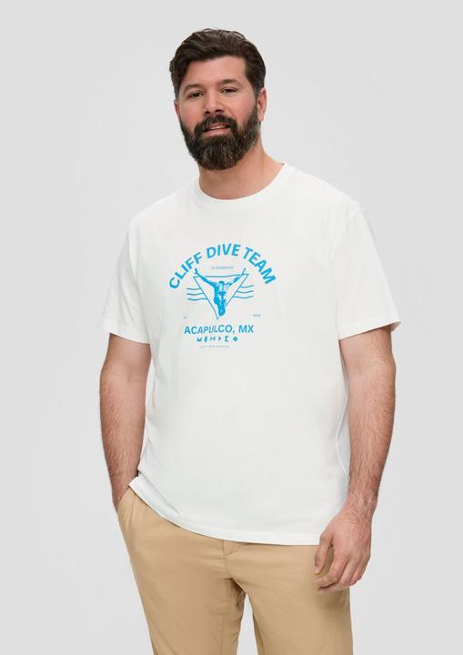 Produktbild S.Oliver T-Shirt T-Shirt mit Frontprint (XXL)