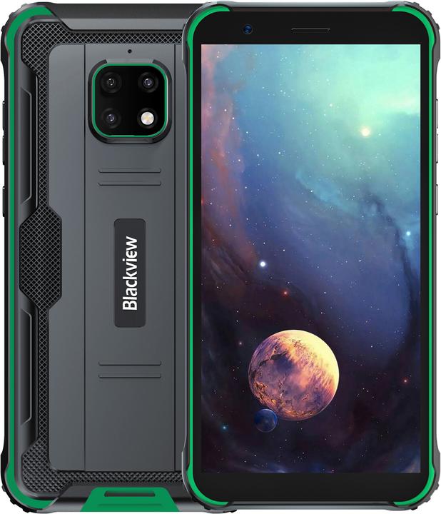 Actual product image Blackview BV4900 (32 GB, Green, Black, 5.70", Dual SIM, 4G)
