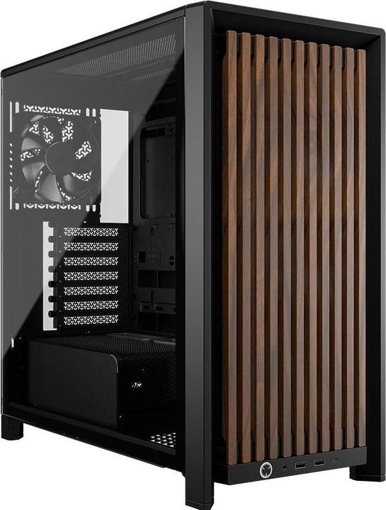 Actual product image Corsair Frame 4000D Wood RS Modular Mid-Tower (ATX, mATX, Mini-ITX)